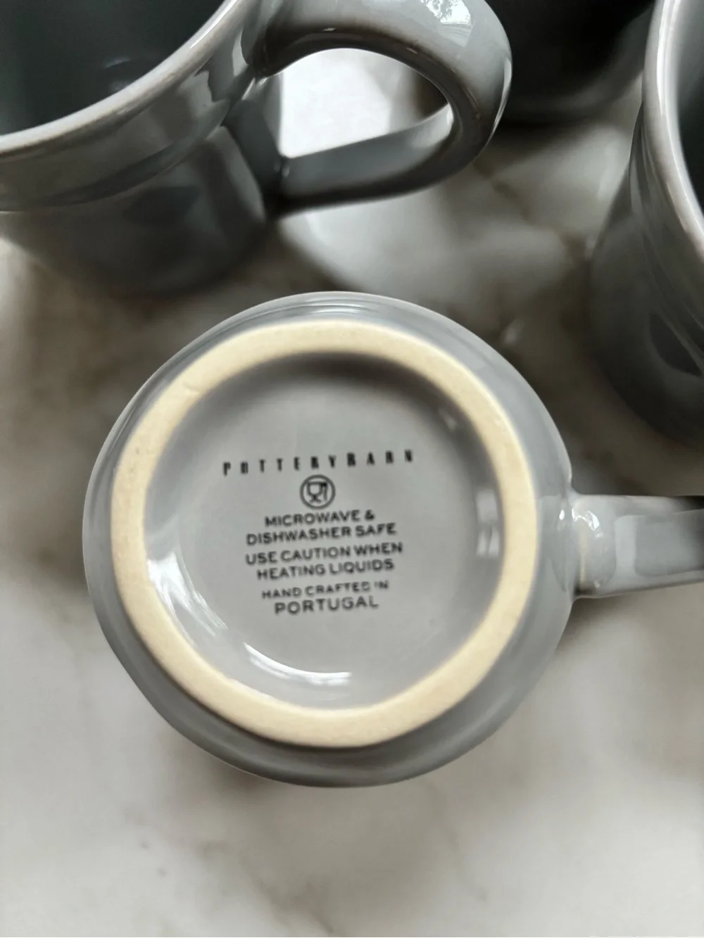 Pottery Barn Ceramic Mugs - Set of 4